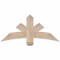 Ekena Millwork Alberta Smooth Timber Gable Bracket, Douglas Fir, 48"W x 22"H x 3 1/2"D x 5 1/2"F, 11/12 Pitch GBW048X22X0406ALB00SDF - alternate 1